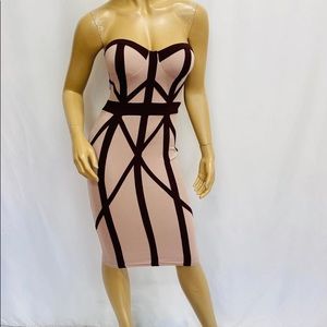 Bandage bodycon dress
